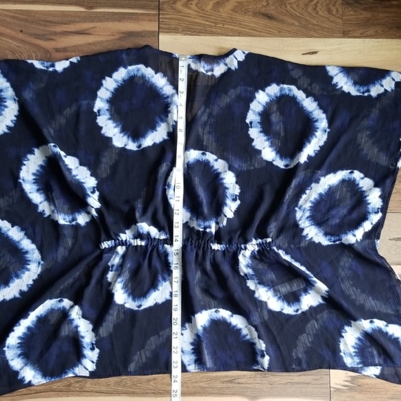 Ann Taylor Loft sheer flowy top - Picture 6 of 8